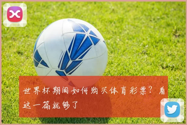 世界杯期间如何购买体育彩票?看这一篇就够了